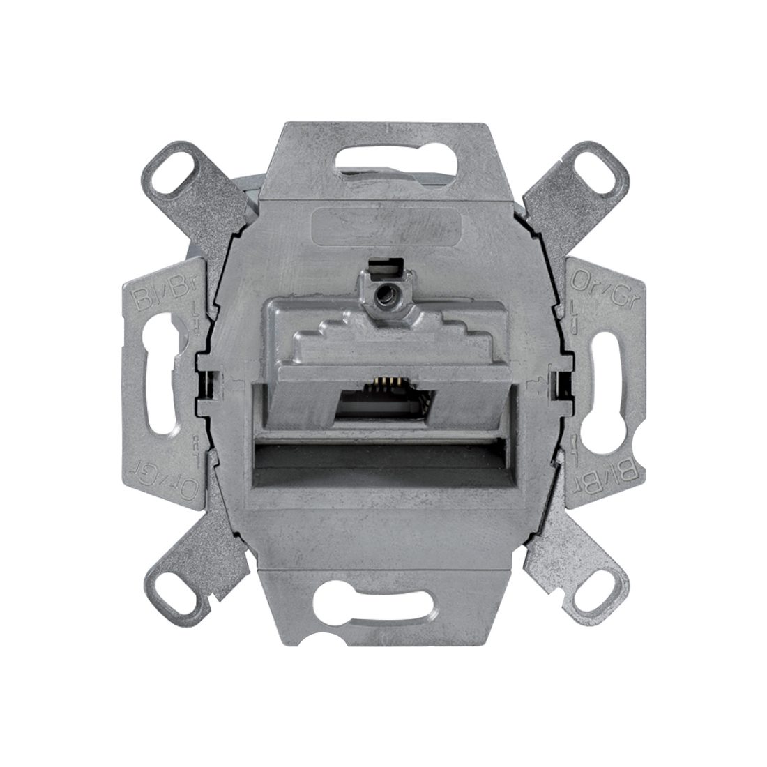 Компьютерная розетка MERTEN MTN4530-0000 RJ45 8 конт. кат.6
