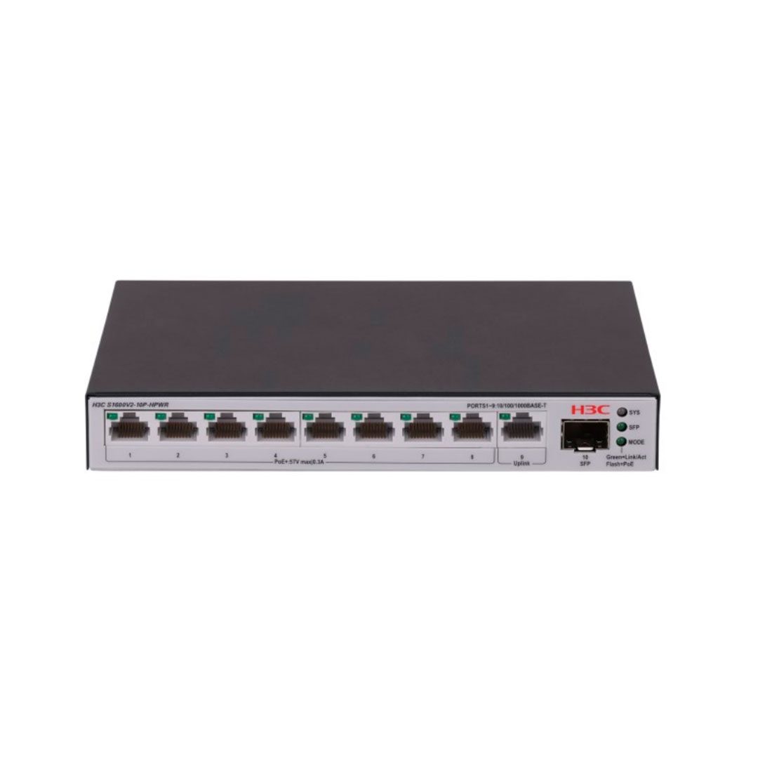 Коммутатор H3C LS-1600V2-10P-HPWR-GL