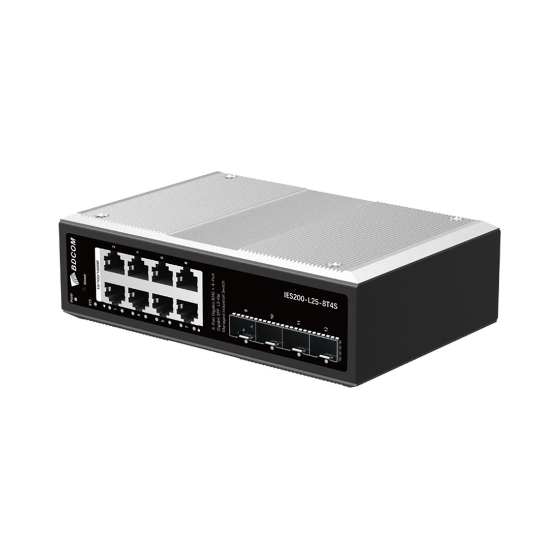 Коммутатор BDCOM IES200-L25-8T4S