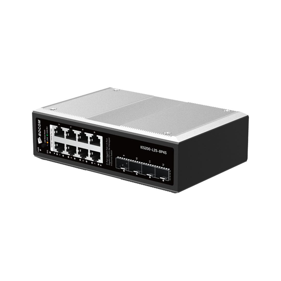 Коммутатор BDCOM IES200-L25-8P4S