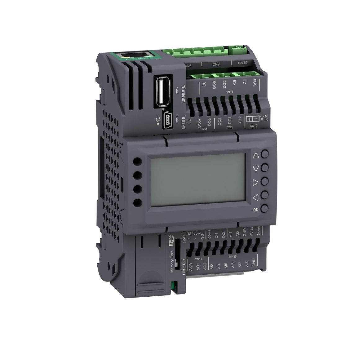 ПЛК М172 SE TM172PDG18R M172 дисплей 18 I/O ETH 2 MODBUS