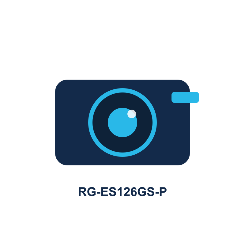 Коммутатор PoE Ruijie RG-ES126GS-P 24 порта